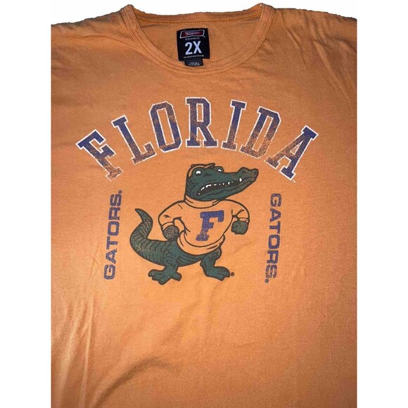 vintage Florida Gators Tailgate Short Sleeve Cotton Tee Shirt  Large Orange - Picture 2 of 3